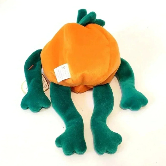 Ty Beanie Baby Pumkin the Pumpkin 1998 Retired NWT - Picture 2 of 4